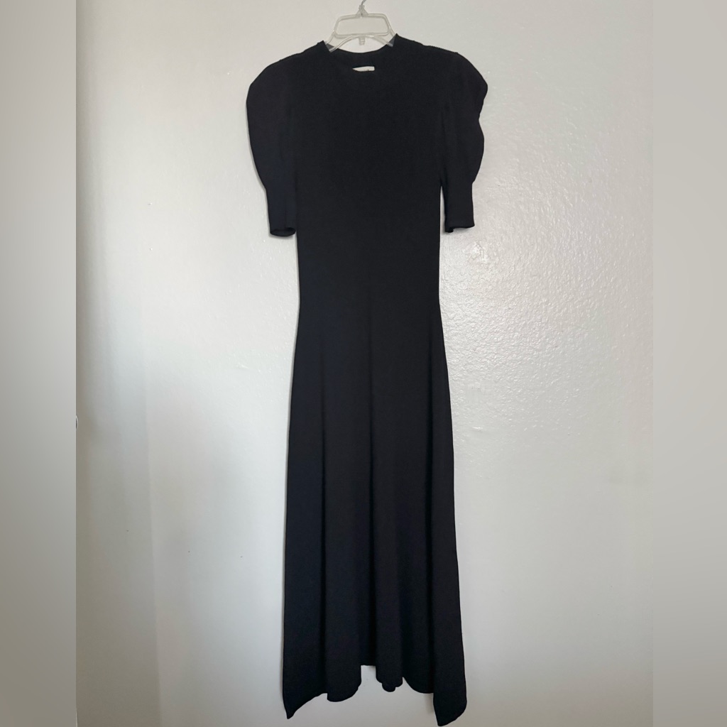 Jigsaw Black Knit Dress.